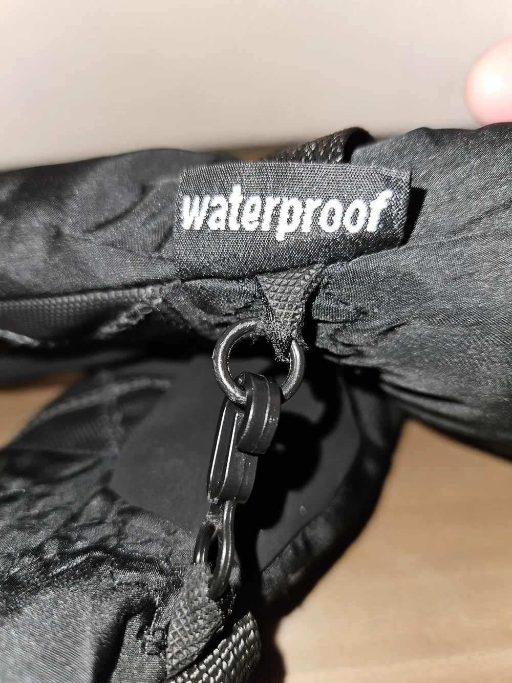 Champion Kids Black and Gray Insulated Gloves Waterproof